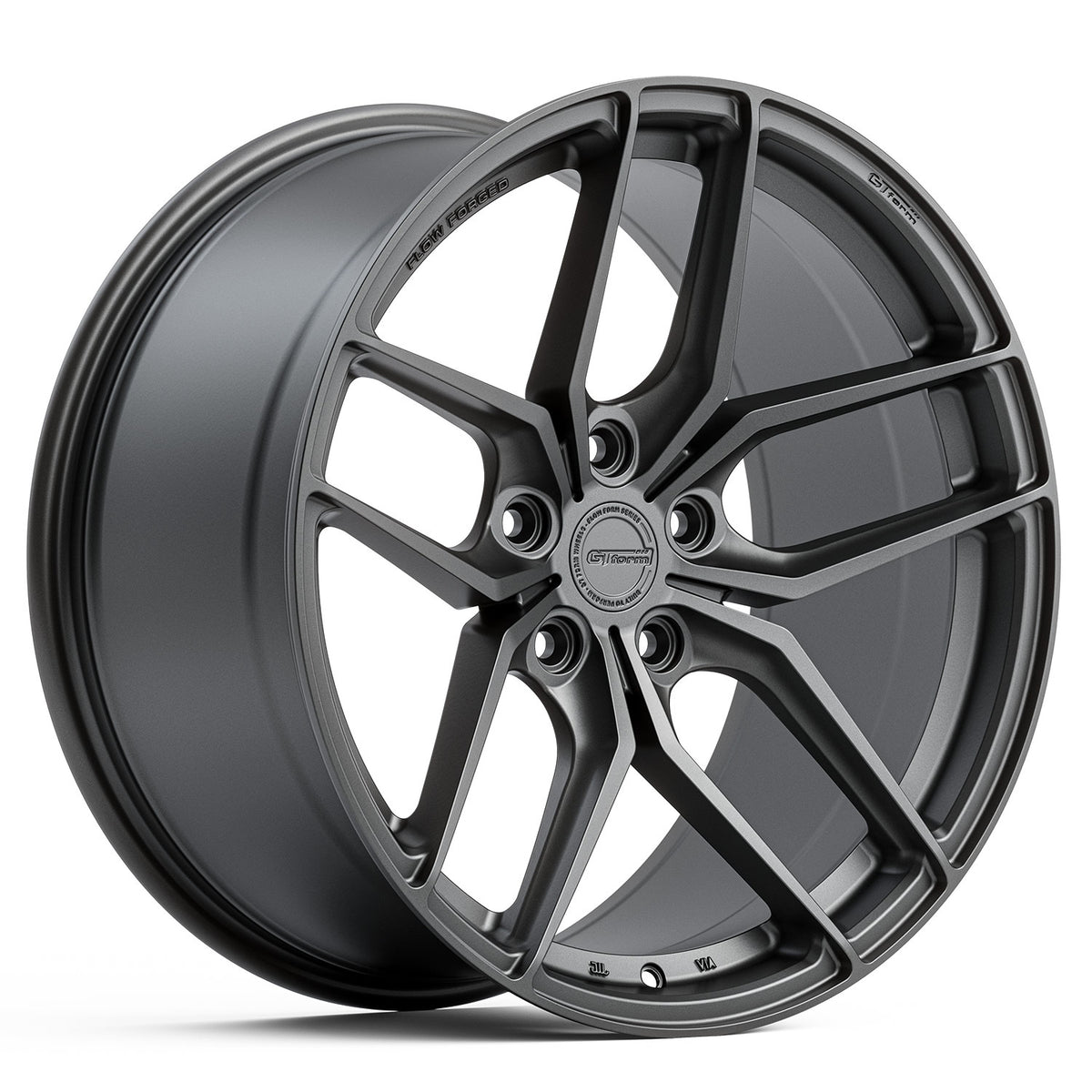 GT Form Lsr Matte Gunmetal Wheels