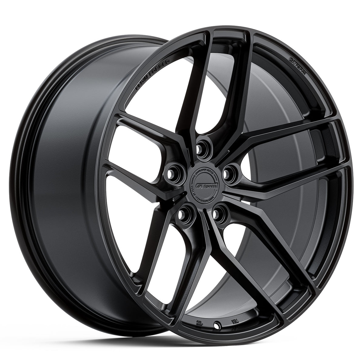 GT Form Lsr Satin Black Wheels
