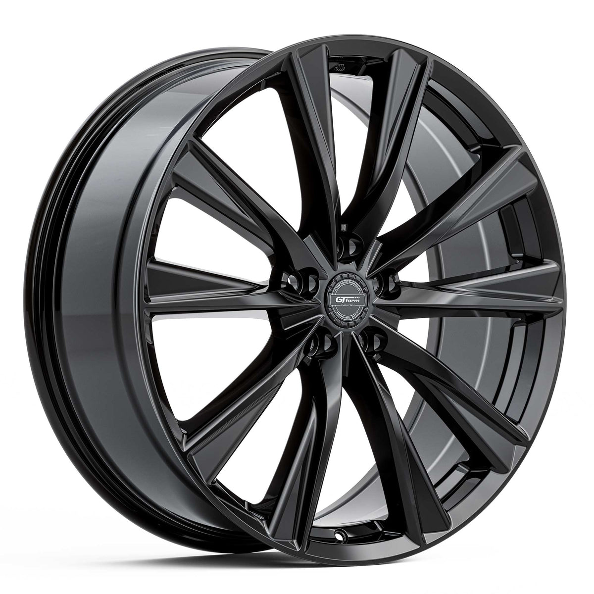 GT Form Redox Gloss Black Wheels