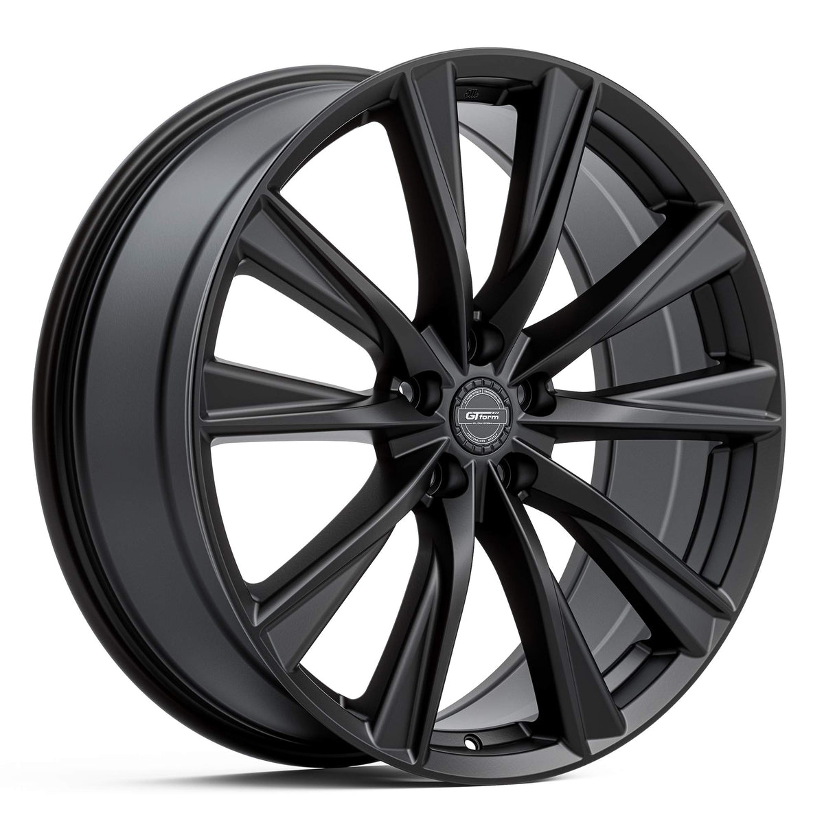 GT Form Redox Satin Black Wheels