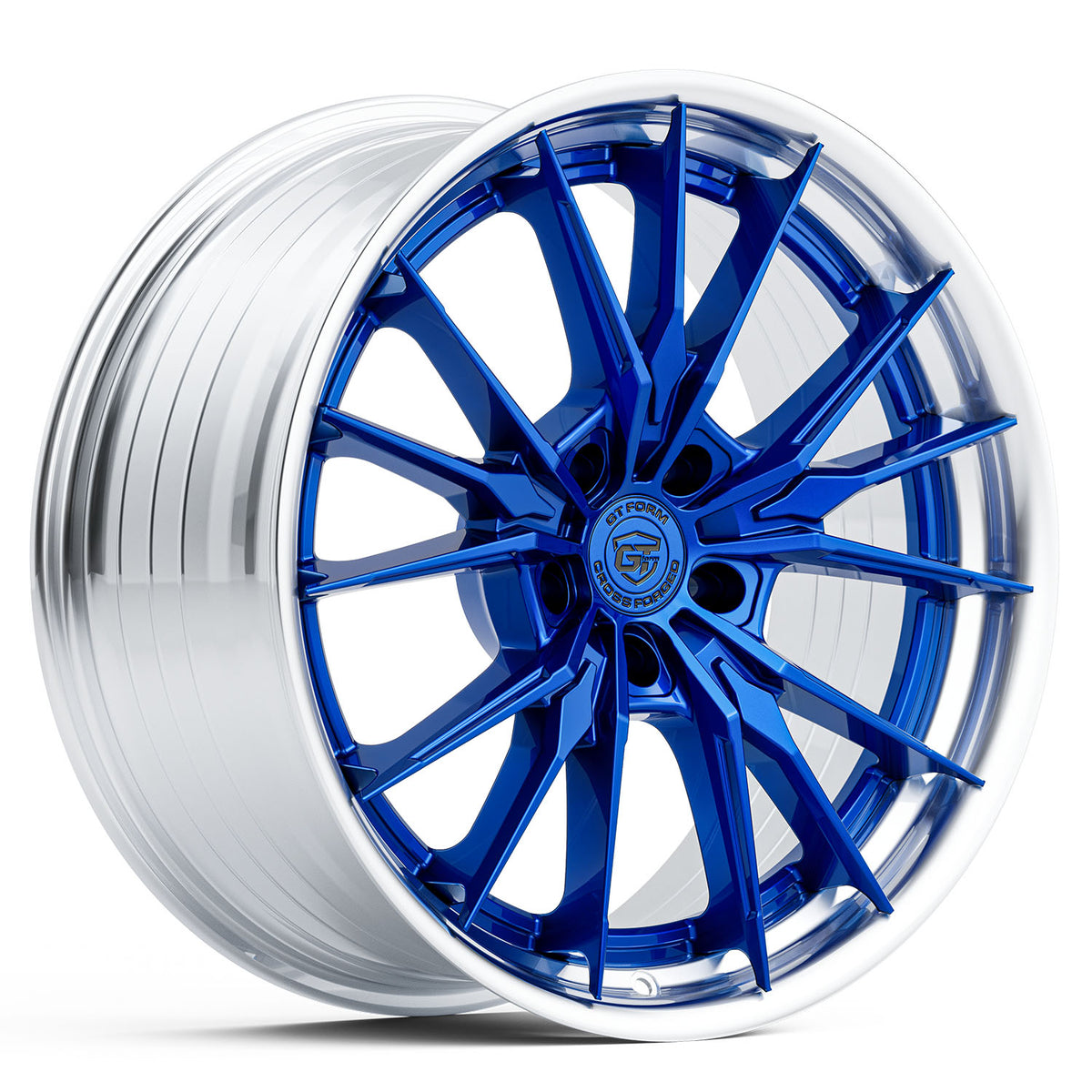 GT Form Sereno Illusion Blue With Machined Lip Wheels