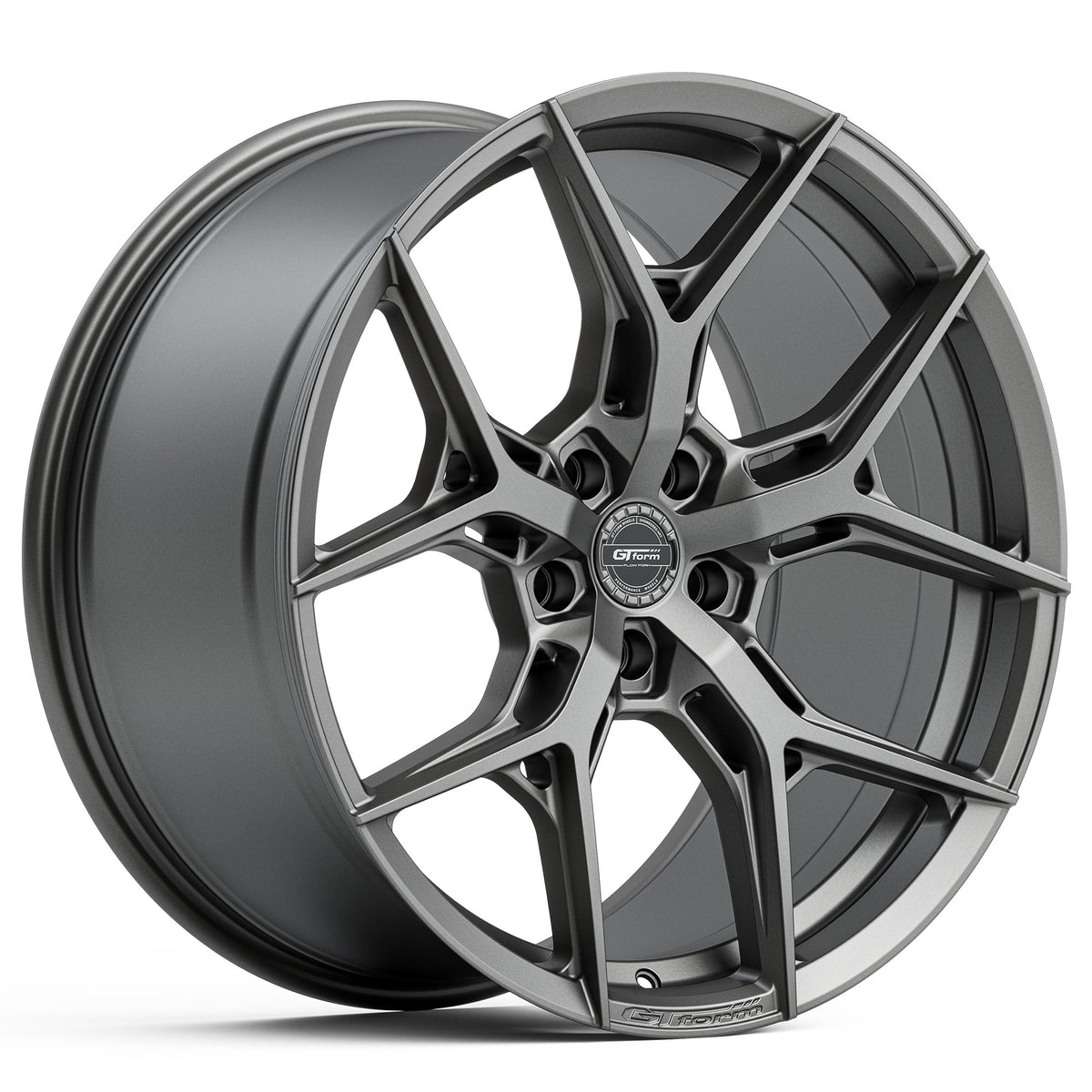 GT Form Torque Satin Gunmetal Grey Wheels