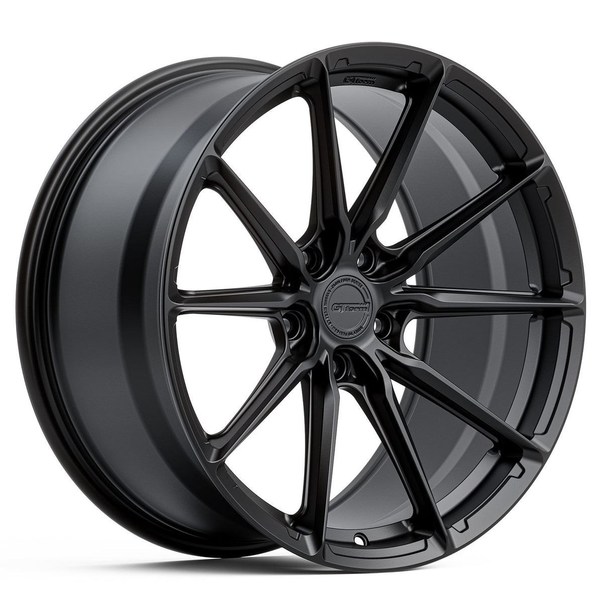 GT Form Venus Satin Black Wheels