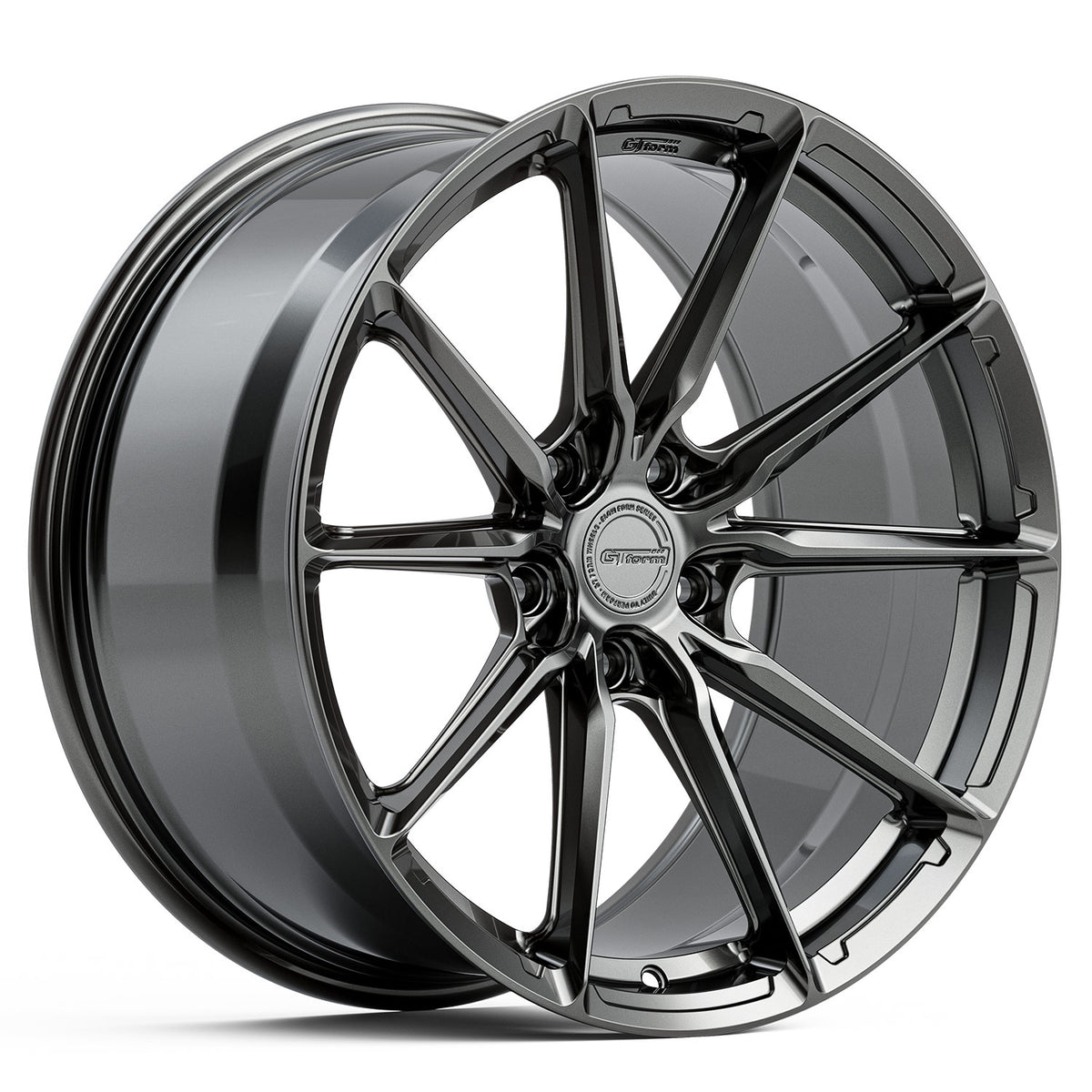 GT Form Venus Shadow Chrome Wheels