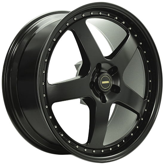 Simmons FR1 Satin Black Wheels
