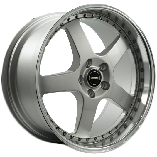 Simmons FR1 Silver Machined Lip Wheels