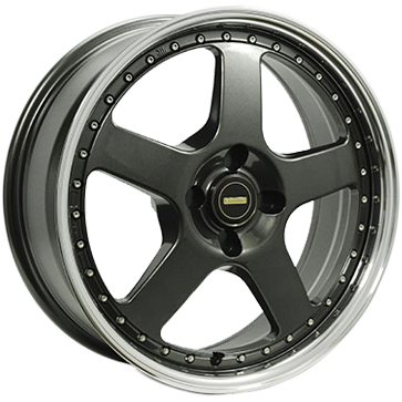 Simmons FR1 Hyper Black Machined Lip Wheels