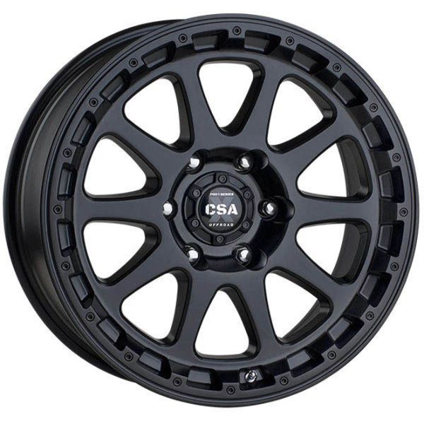 CSA Recoil Satin Black Wheels