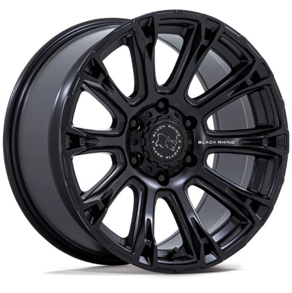 Black Rhino BR020 DIAMONDBACK Matte Black Wheels