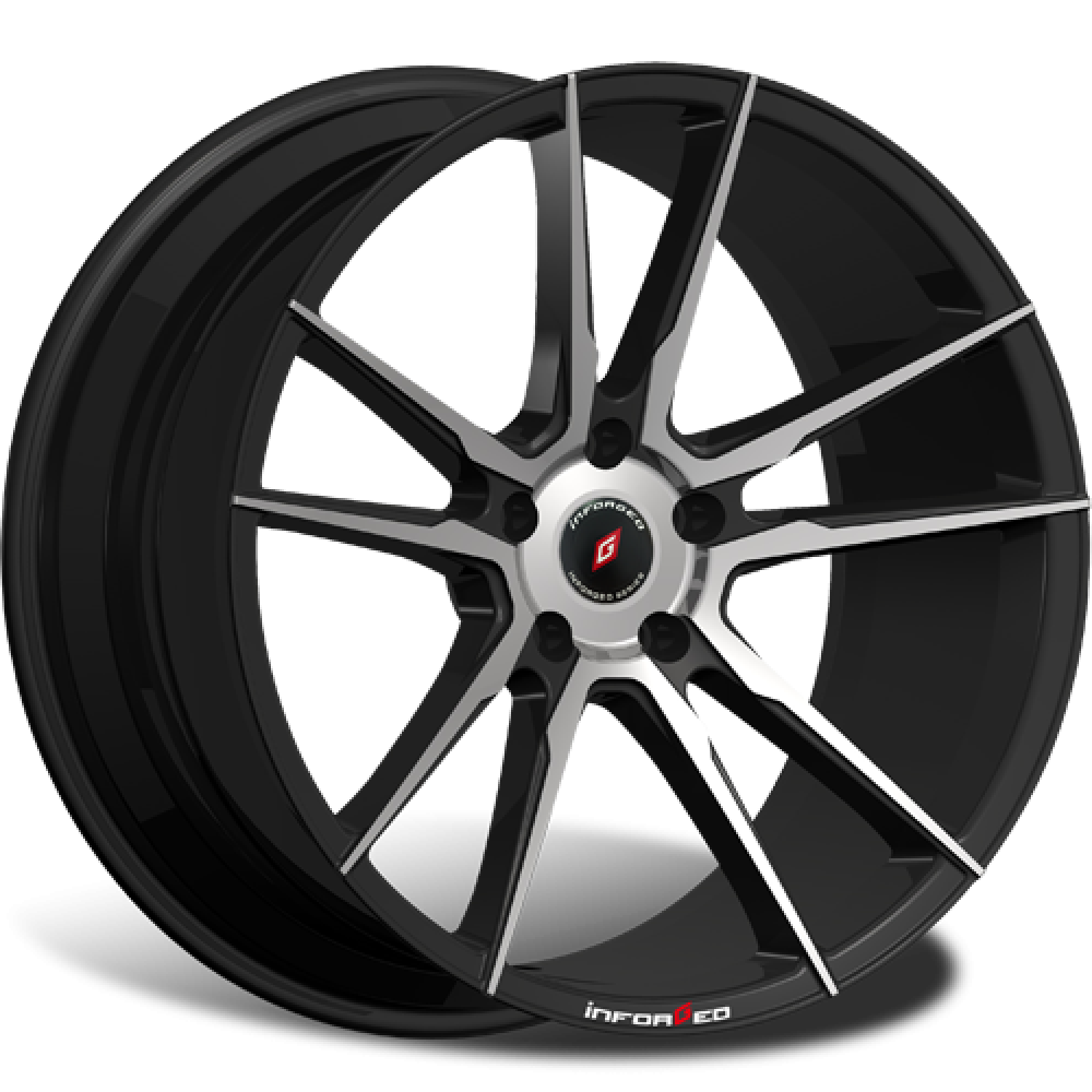 Inforged IFG24 Gloss Black Machined Face Wheels