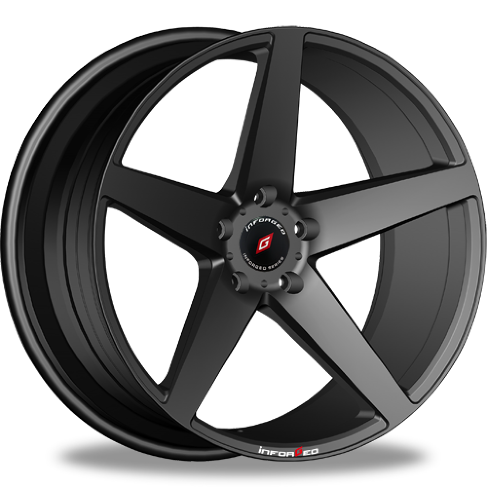 Inforged IFG8 Flat Black Wheels