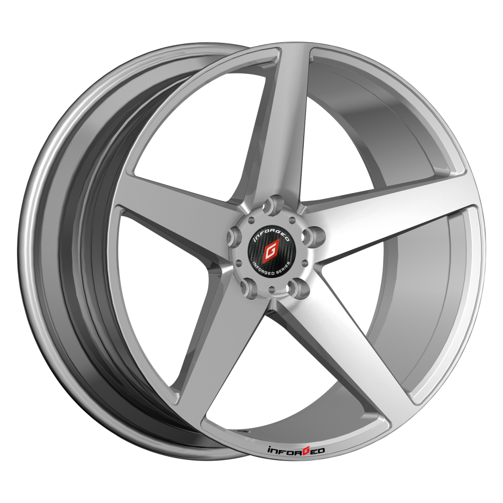 Inforged IFG8 Silver Machined Face Wheels