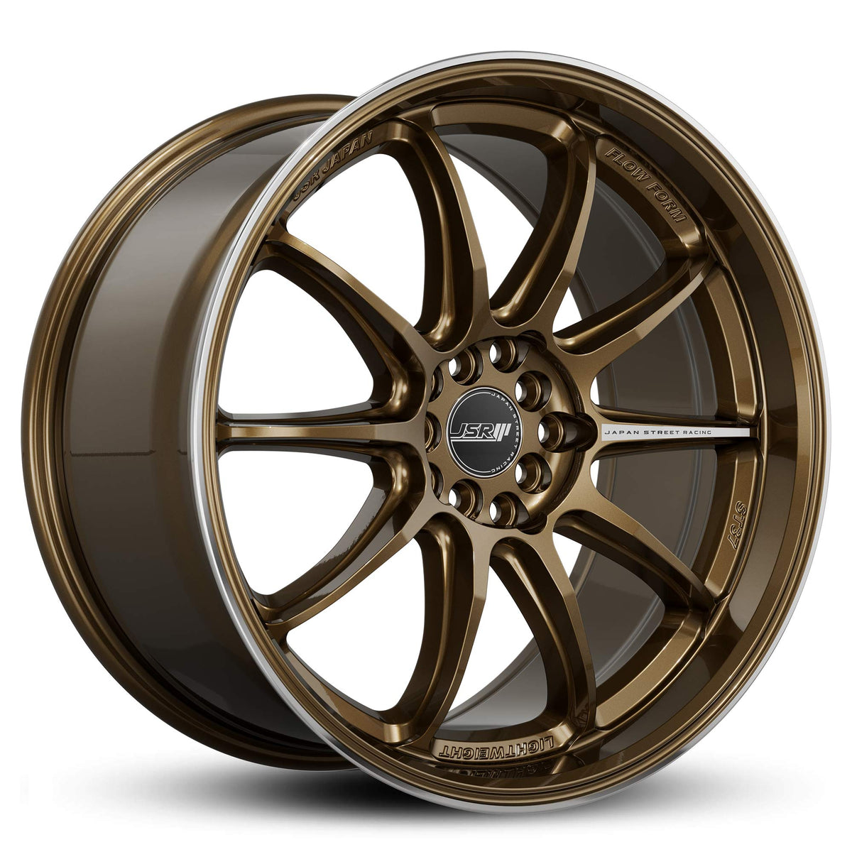 JSR ST37 Dark Bronze Machined Lip Wheels