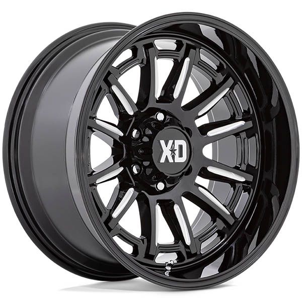 KMC Phoenix XD865 Gloss Black Milled