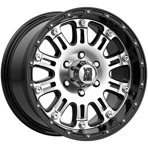 KMC Hoss XD795 Gloss Black Machined