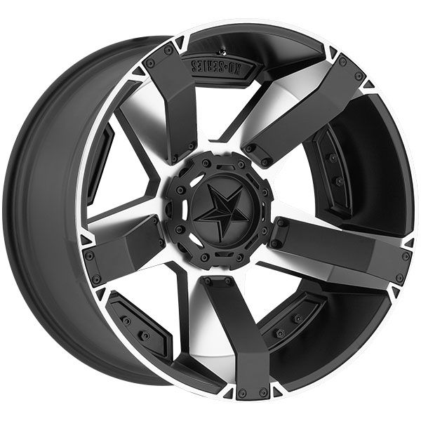 KMC Rockstar II XD811 Matte Black Machined