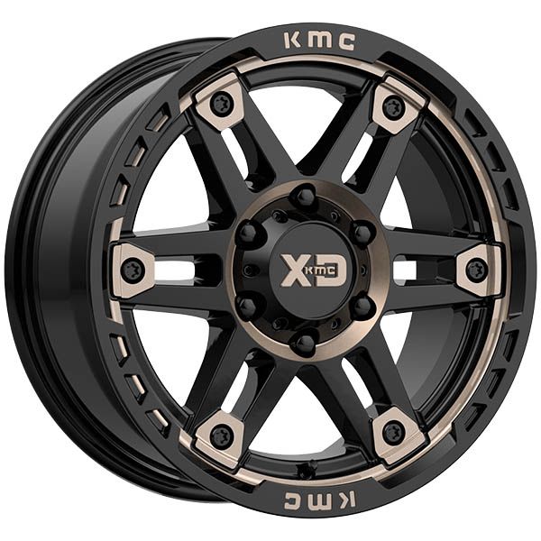 KMC Spy II XD840 Satin Black with Dark Tint