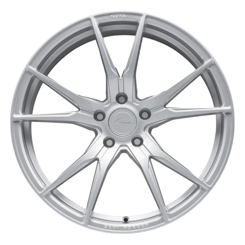 Koya SF06 Gloss Silver Wheels