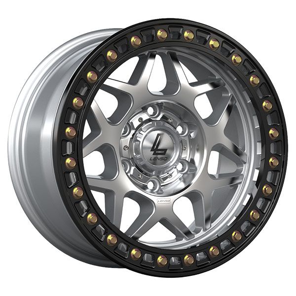 Lenso Amada Beadlock Machined Black Ring wheel