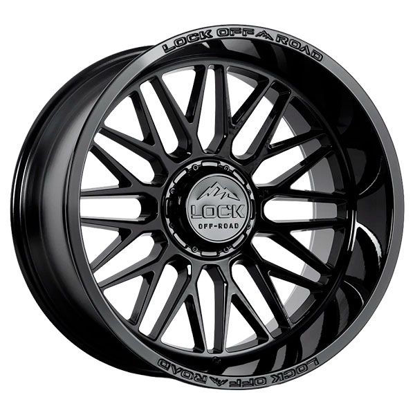 Lock Off-Road Assault Gloss Black wheel