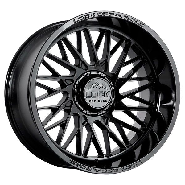 Lock Off-Road Bandit Gloss Black wheel