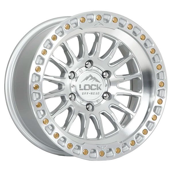 Lock Off-Road Grit Machined wheel
