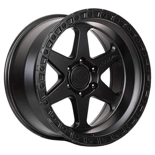 Lock Off-Road Olympus Matte Black wheel