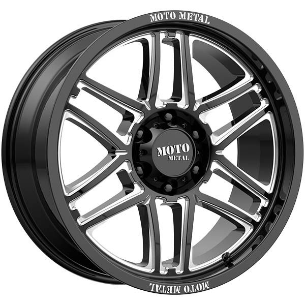 Moto Metal MO992 Folsom Gloss Black Milled wheel