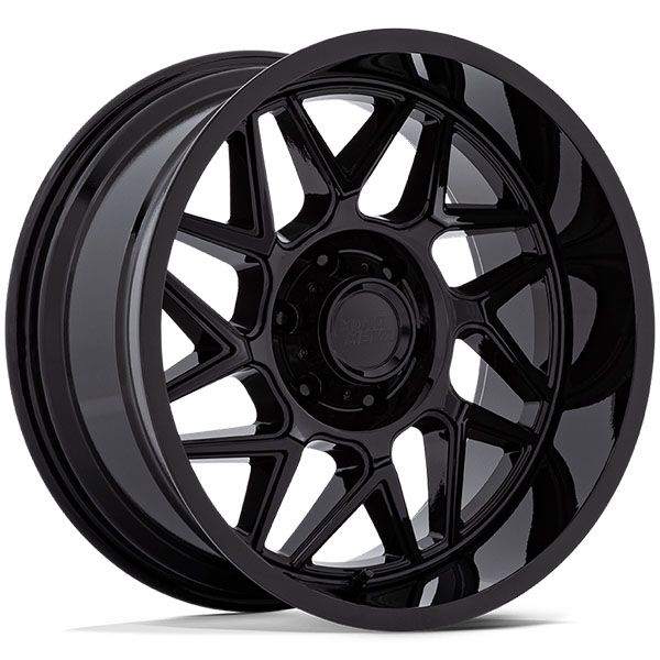 Moto Metal Turbine Gloss Black wheel