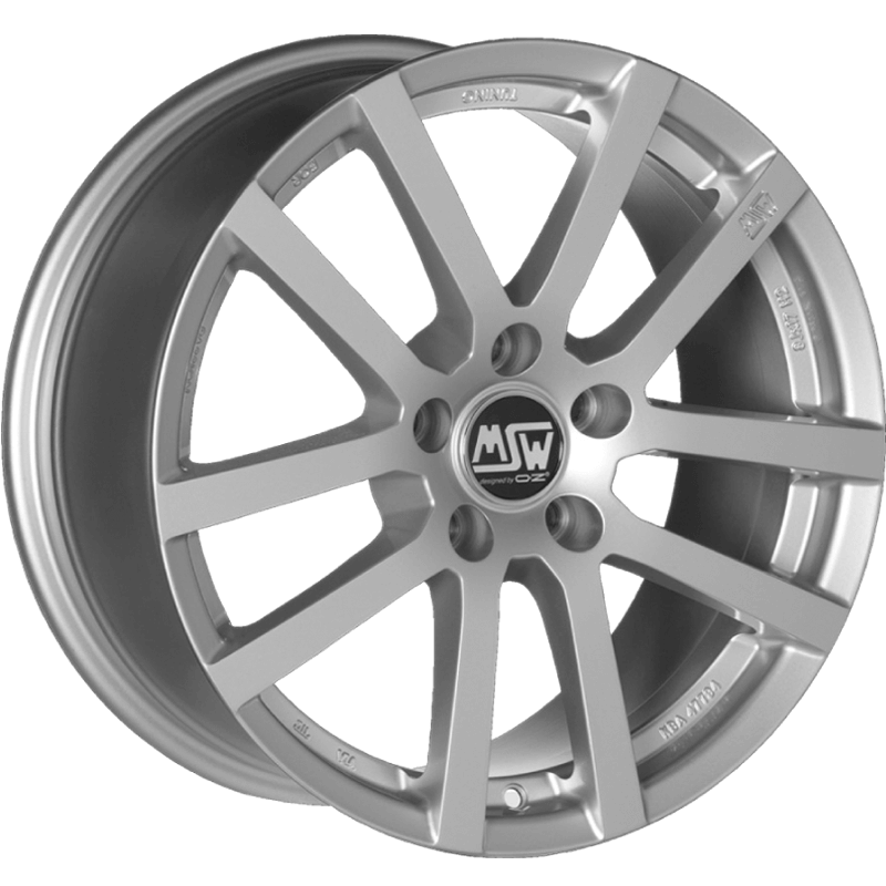 MSW 22 Full Silver Wheels