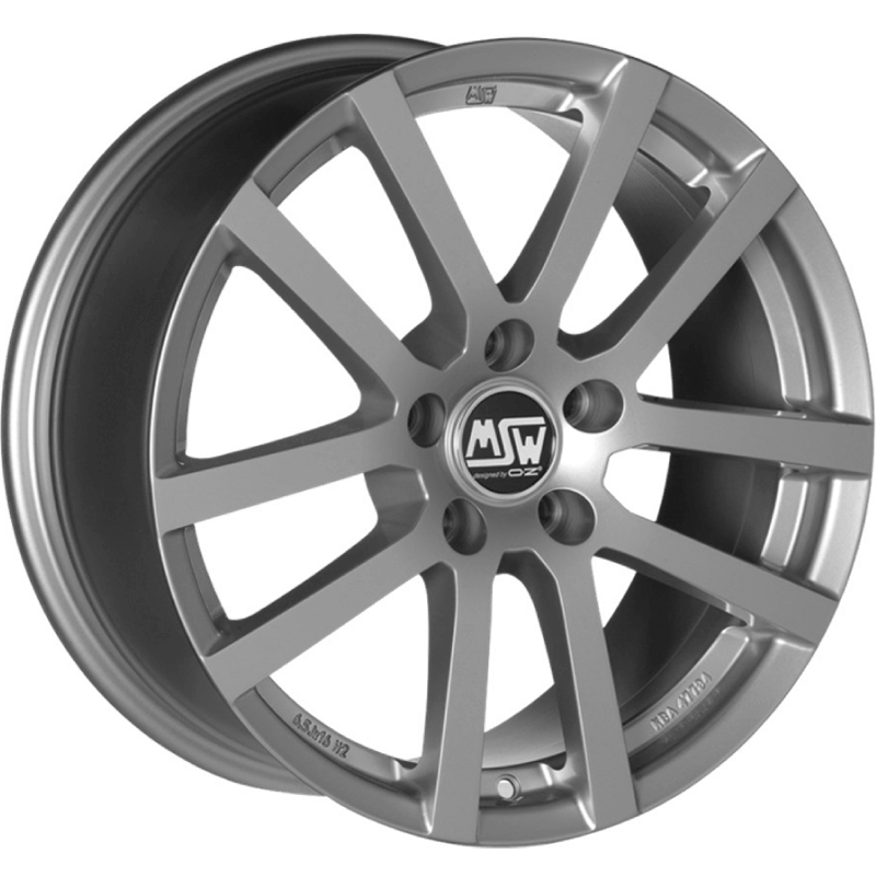 MSW 22 Grey Silver Wheels