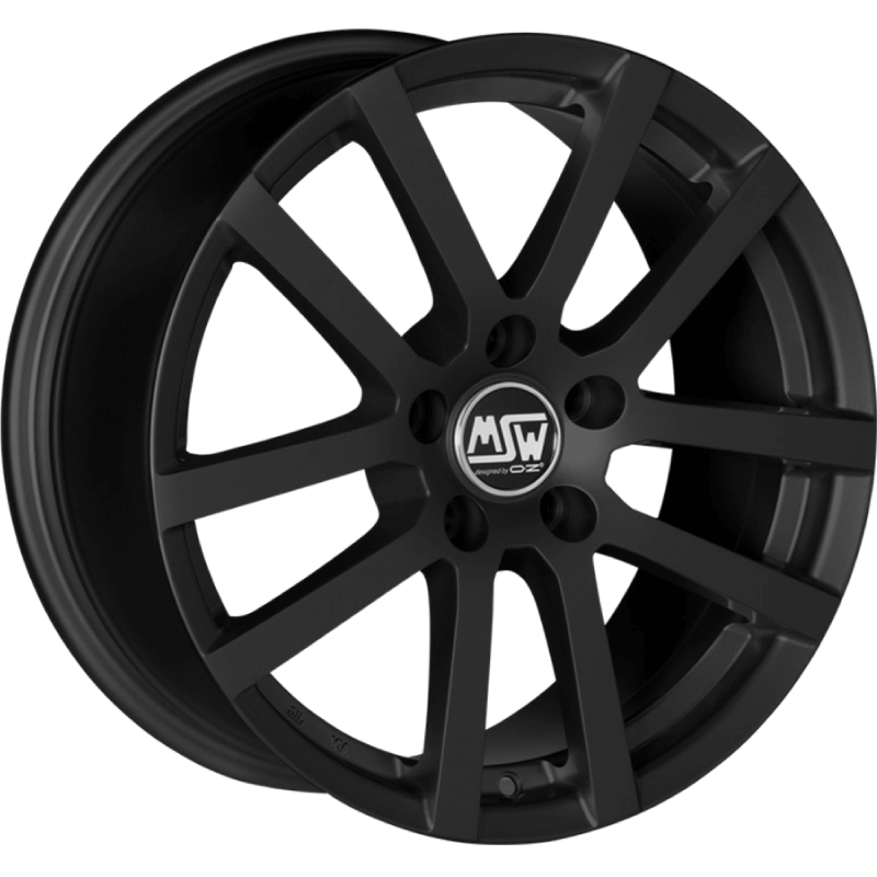 MSW 22 Matt Black Wheels