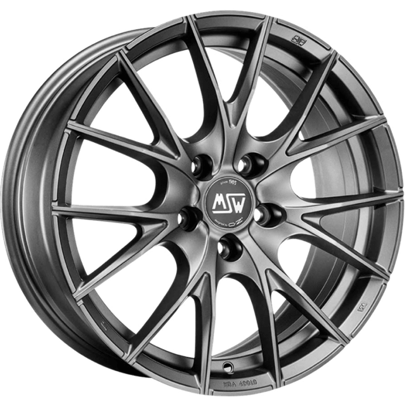 MSW 25 Matt Titanium Wheels