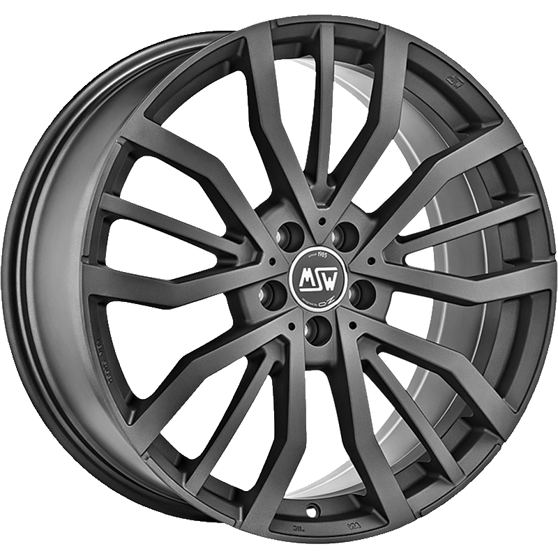 MSW 49 Matt Gunmetal Wheels