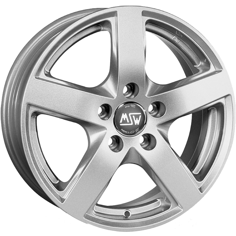 MSW 55 Full Silver Wheels