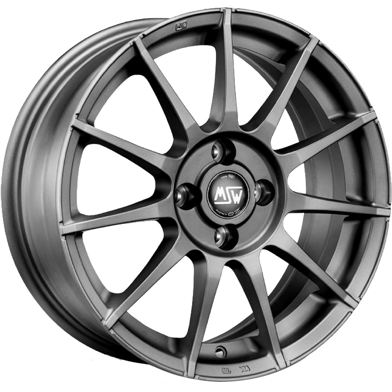 MSW 85 Matt Gunmetal Wheels