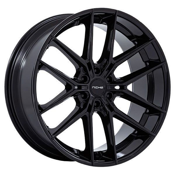 Niche Prodigy 6 Gloss Black wheel