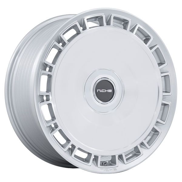 Niche Venice Gloss Silver Machined Face wheel