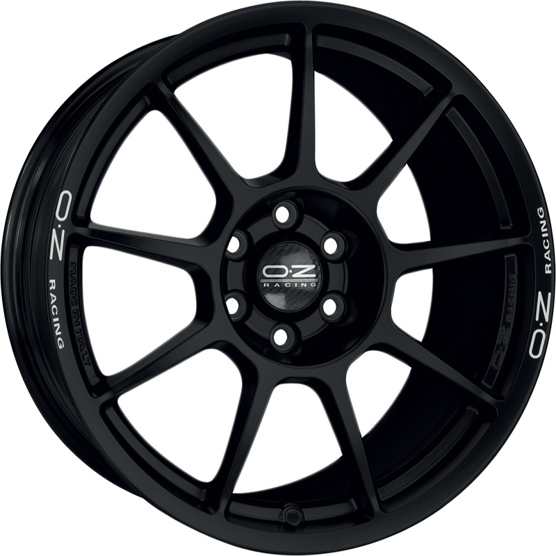 OZ Racing CHALLENGE HLT MATT BLACK WHITE LETTERING Wheels