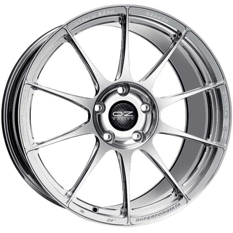 OZ Racing SUPERFORGIATA Ceramic Polished Wheels