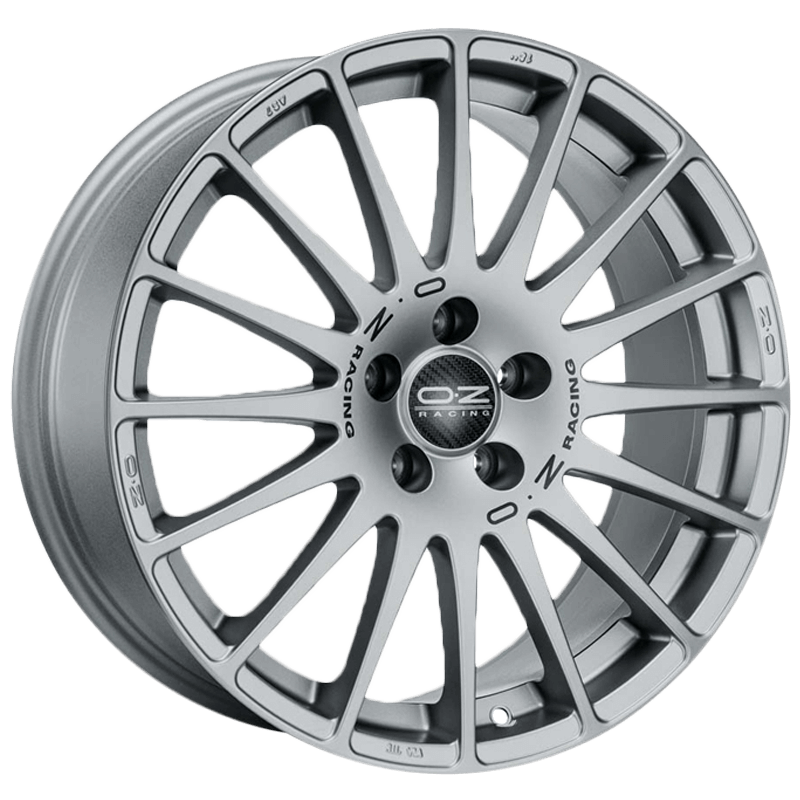 OZ Racing SUPERTURISMO GT GRIGIO CORSA BLACK LETTERING Wheels