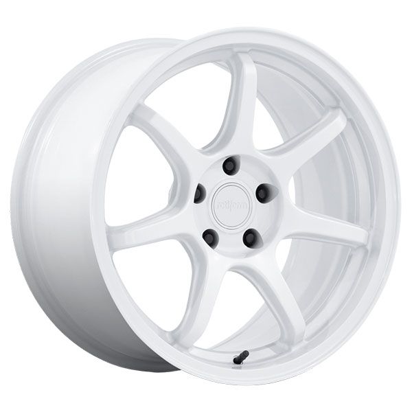 Rotiform BPU Gloss White wheel