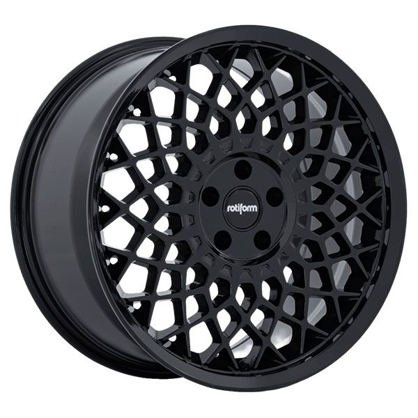 Rotiform CJJ Gloss Black wheel