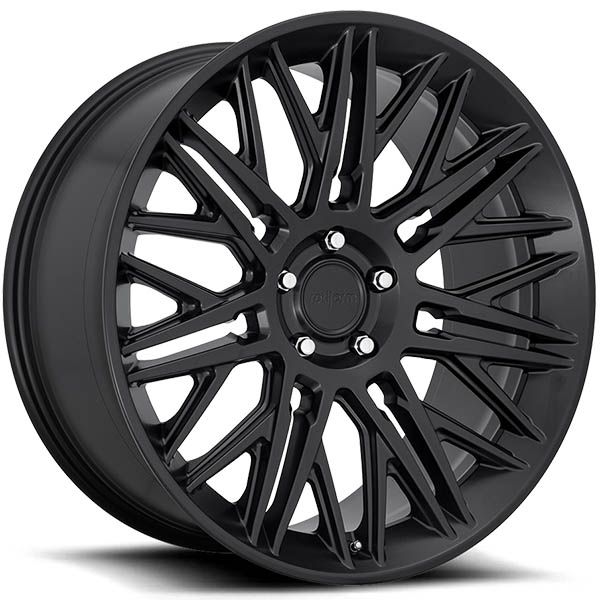 Rotiform JDR R164 Matte Black wheel