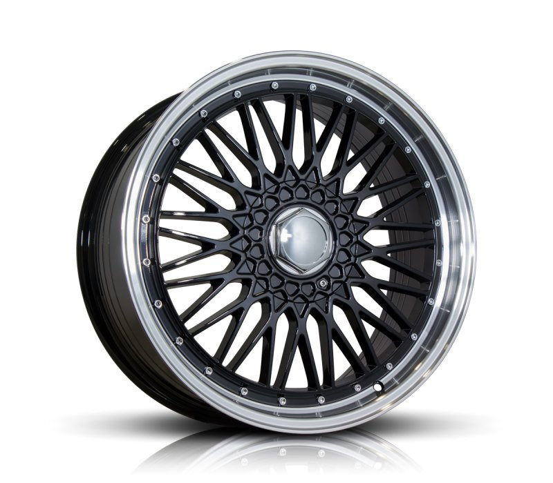 SC Racing 508 Black Machine Lip Wheels