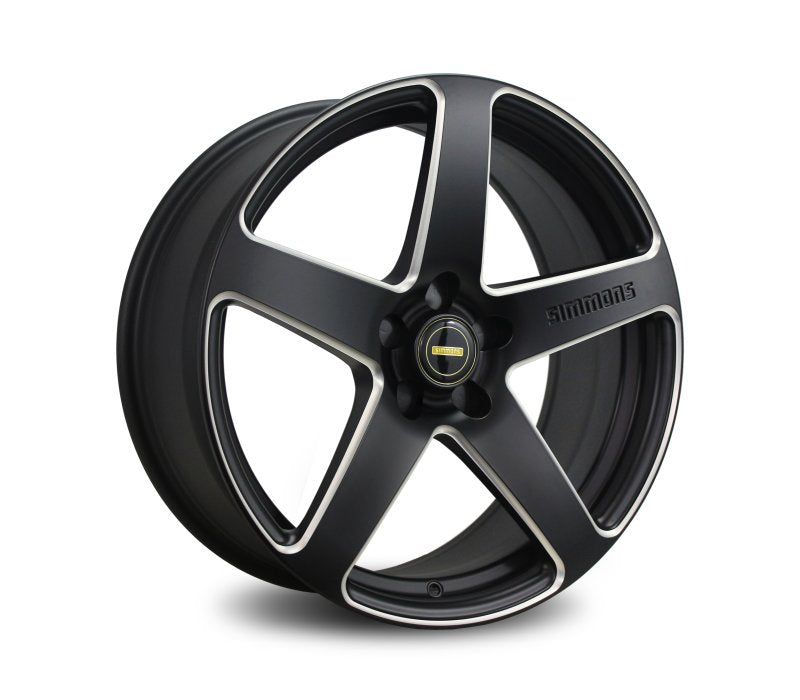 Simmons FR-CS Satin Black Chamfer Edge Nct Wheels