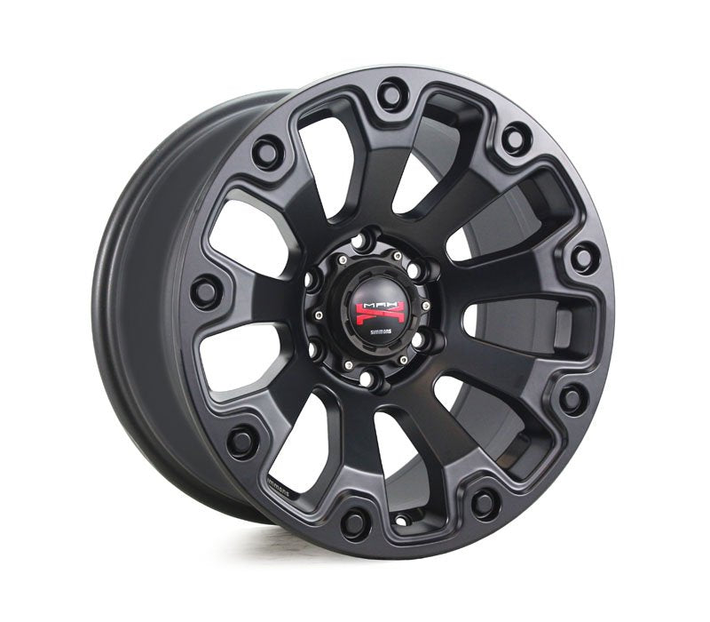 Simmons MAX X09 Matte Black Laser Text Wheels