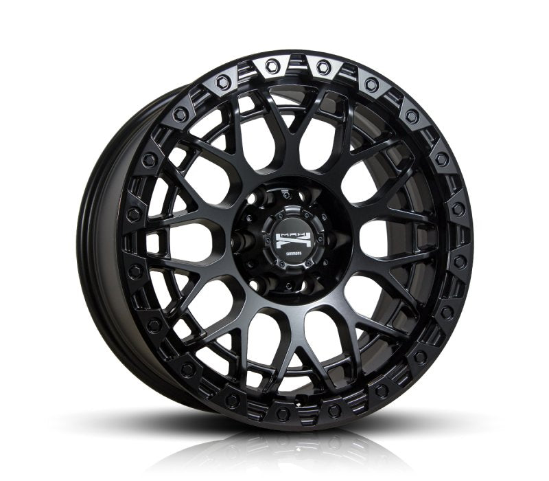 Simmons Rugged Extreme Satin Black Wheels