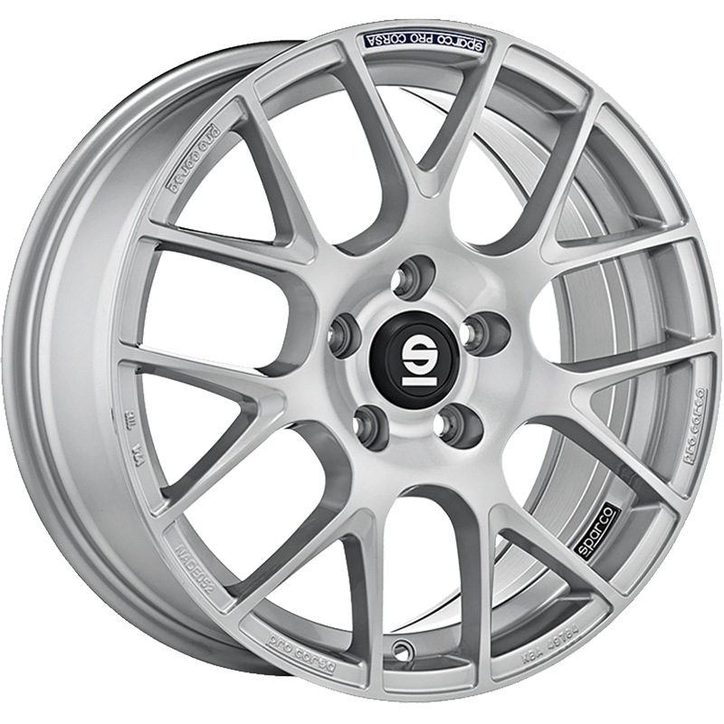 Sparco PRO CORSA Full Silver Wheels