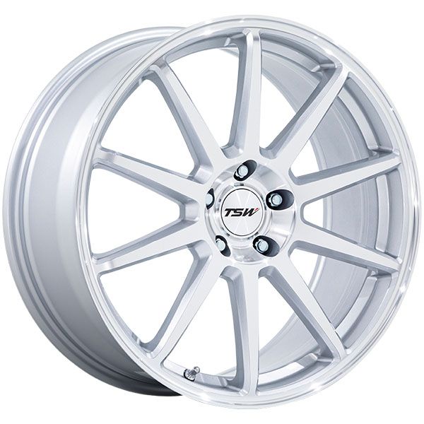 TSW Canard Gloss Silver wheel